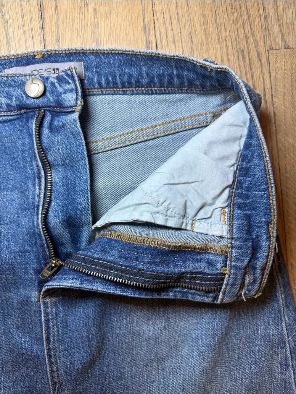 Joe’s The Elyssa Blue Denim Midi Maxi Women’s Skirt Size 26 - Picture 9 of 14